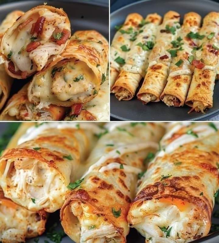 Delicious Chicken Bacon Ranch Stromboli Recipe