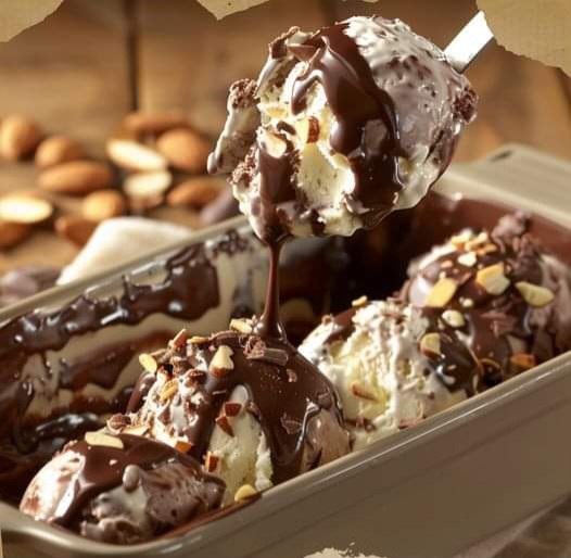 Homemade Magnum Ice Cream