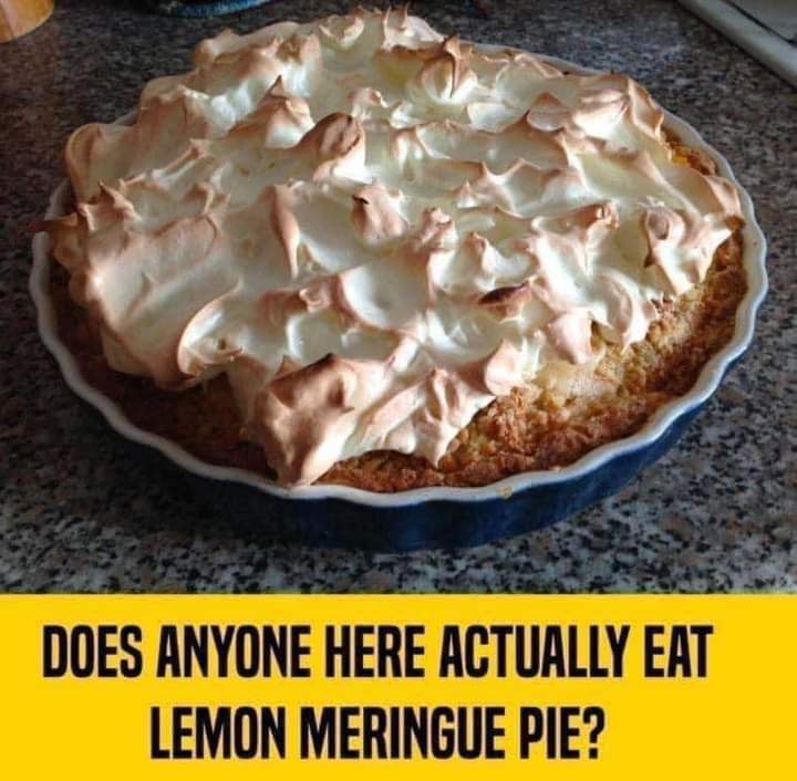 Lemon meringue pie