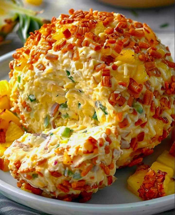 Heavenly  Pineapple Cheeseball