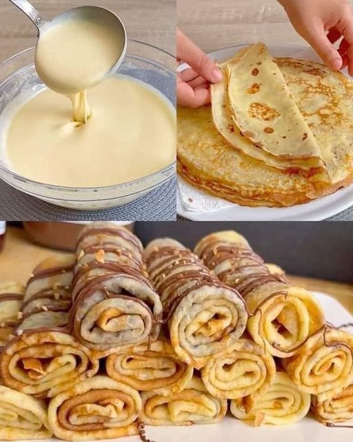 Homemade Crepes Recipe