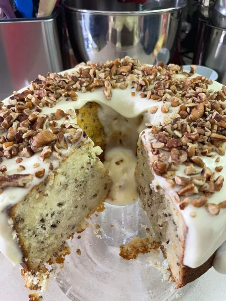 Butter  Pecan Pound Cake