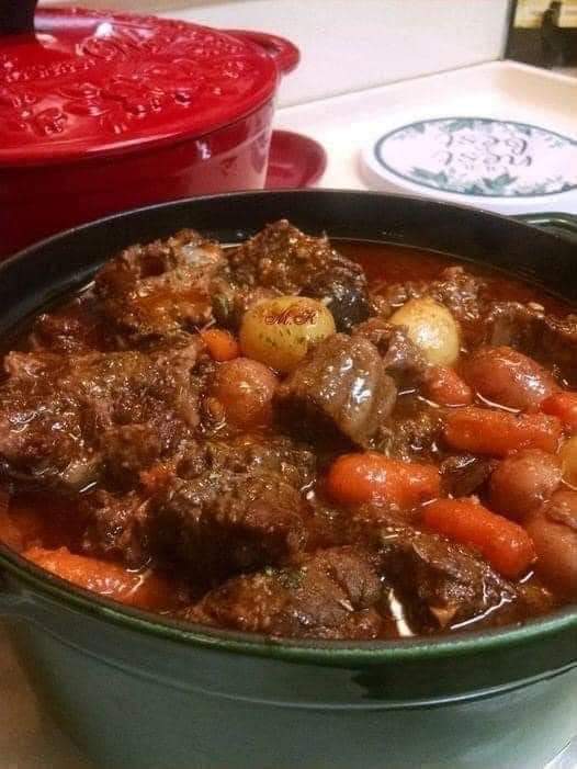 Homemade Oxtails stew