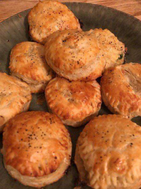 Chicken Pot  Pie Biscuits