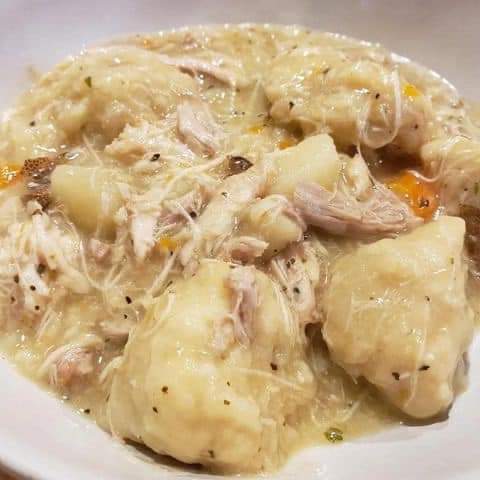 Crock Pot Chicken and  Dumplings Recipe