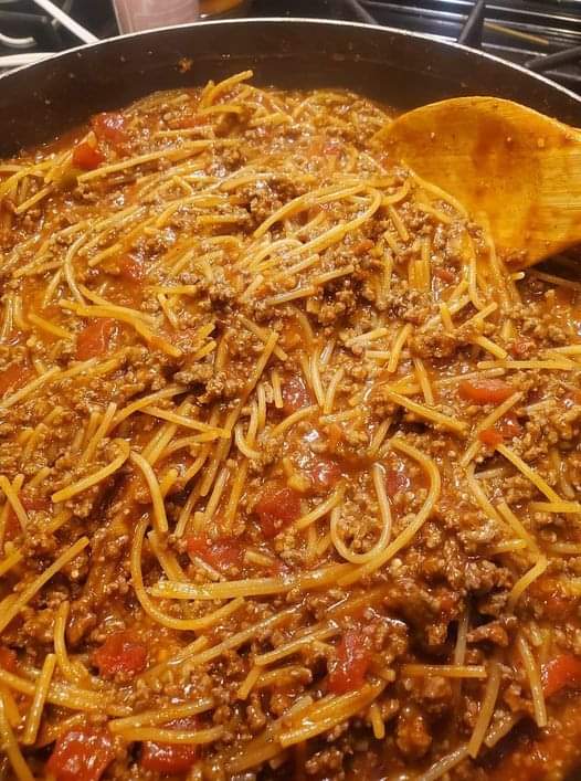 Taco Spaghetti To Die For